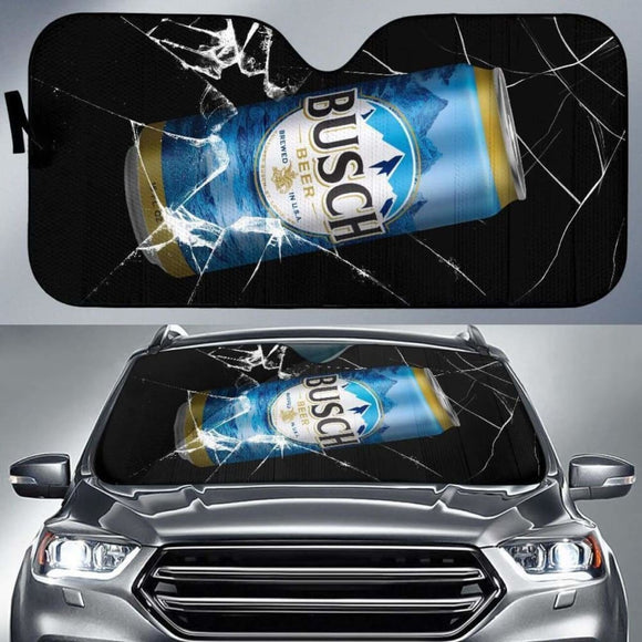 Busch Auto Sun Shade Car Sun Visor Funny For Beer Lover 102507 - YourCarButBetter