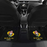 But Did You Die Mom Life Skull Bandana Sunflower Lovers Car Floor Mats 1 211503 - YourCarButBetter