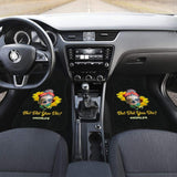 But Did You Die Mom Life Skull Bandana Sunflower Lovers Car Floor Mats 1 211503 - YourCarButBetter