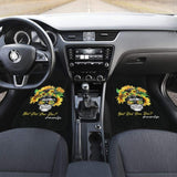 But Did You Die Mom Life Skull Bandana Sunflower Lovers Car Floor Mats 5 211503 - YourCarButBetter