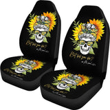 But Did You Die Mom Life Skull Bandana Sunflower Lovers Car Seat Covers 3 211503 - YourCarButBetter