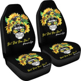 But Did You Die Mom Life Skull Bandana Sunflower Lovers Car Seat Covers 5 211503 - YourCarButBetter
