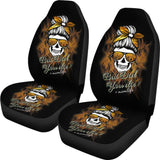 But Did You Die Mom Life Skull Bandana Sunflower Lovers Car Seat Covers 6 211503 - YourCarButBetter