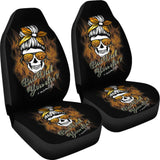 But Did You Die Mom Life Skull Bandana Sunflower Lovers Car Seat Covers 6 211503 - YourCarButBetter
