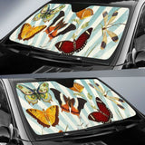 Butterfly Collage Auto Sun Shade 172609 - YourCarButBetter