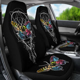 Butterfly Feather Car Seat Covers 184610 - YourCarButBetter