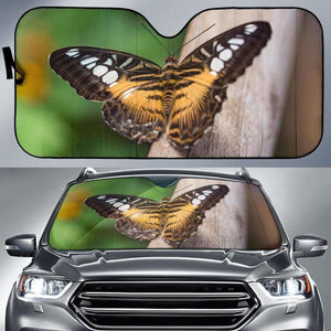 Butterfly Macro 4K Car Sun Shade 172609 - YourCarButBetter