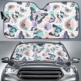 Butterfly Pattern Car Auto Sun Shades 172609 - YourCarButBetter