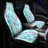 Butterfly Pattern Water Paint Print Car Seat Covers 184610 - YourCarButBetter