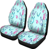 Butterfly Pattern Water Paint Print Car Seat Covers 184610 - YourCarButBetter