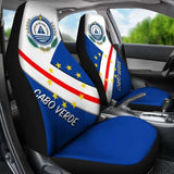 Cabo Verde Car Seat Cover - Cabo Verde Flag And Coat Of Arms - 25 105905 - YourCarButBetter