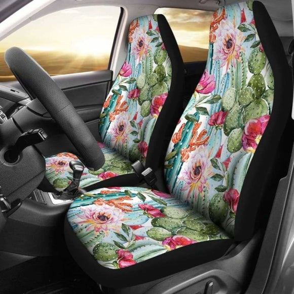Cactus Flowers Car Seat Covers | Give Your Car A Makeover! 105905 - YourCarButBetter