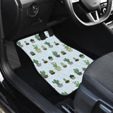 Cactus Succulent Plant Car Floor Mats 212601 - YourCarButBetter