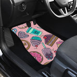 Cake Dessert Pattern Print Car Floor Mats 211706 - YourCarButBetter