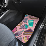 Cake Dessert Pattern Print Car Floor Mats 211706 - YourCarButBetter