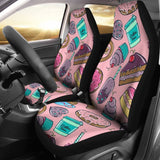 Cake Dessert Pattern Print Car Seat Covers 211706 - YourCarButBetter