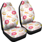 Cake Pattern Donut Car Seat Covers 211706 - YourCarButBetter