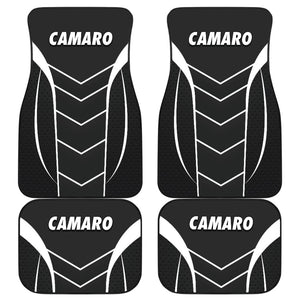 Camaro Gloss Black Car Floor Mats 210901 - YourCarButBetter