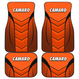 Camaro Hugger Orange Car Floor Mats 210901 - YourCarButBetter