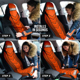 Camaro Hugger Orange Car Seat Covers 210901 - YourCarButBetter