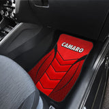 Camaro Red Car Floor Mats 210901 - YourCarButBetter