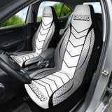 Camaro White Car Seat Covers 210901 - YourCarButBetter