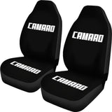 Camaro White Letter Seat Covers 210402 - YourCarButBetter