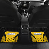 Camaro Yellow Car Floor Mats 210901 - YourCarButBetter