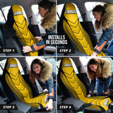 Camaro Yellow Car Seat Covers 210901 - YourCarButBetter