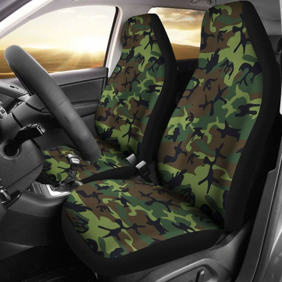 Camo Car Seat Cover 04 Hunting 112608 - YourCarButBetter