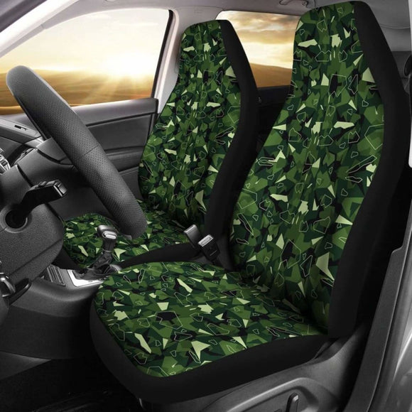 Camo Car Seat Cover Green 112608 - YourCarButBetter