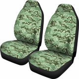 Camo Car Seat Cover Green Camouflage 112608 - YourCarButBetter