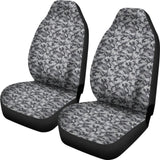 Camo Car Seat Cover Grey 112608 - YourCarButBetter