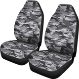 Camo Car Seat Covers Black And White Version 112608 - YourCarButBetter