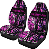 Camouflage Country Girl Car Seat Covers 211703 - YourCarButBetter
