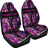Camouflage Country Girl Car Seat Covers 211703 - YourCarButBetter