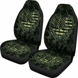 Camouflage Green Car Seat Cover 112608 - YourCarButBetter