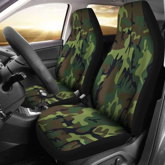 Camouflage Pattern Car Seat Covers 113208 - YourCarButBetter