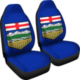 Canada Alberta Flag Car Seat Covers 550317 - YourCarButBetter
