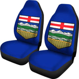Canada Alberta Flag Car Seat Covers 550317 - YourCarButBetter