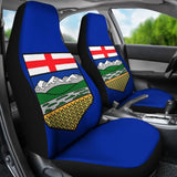 Canada Alberta Flag Car Seat Covers 550317 - YourCarButBetter