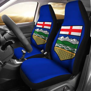 Canada Alberta Flag Car Seat Covers 550317 - YourCarButBetter