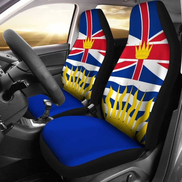 Canada British Columbia Flag Car Seat Covers 550317 - YourCarButBetter