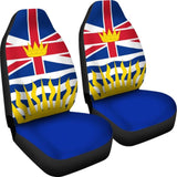 Canada British Columbia Flag Car Seat Covers 550317 - YourCarButBetter