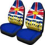 Canada British Columbia Flag Car Seat Covers 550317 - YourCarButBetter