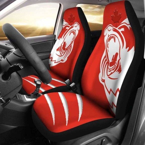 Canada Car Seat Covers - Bear Style - 174914 - YourCarButBetter