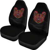 Canada Car Seat Covers Canadian Grizzly Bear Pattern 5 550317 - YourCarButBetter