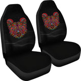 Canada Car Seat Covers Canadian Grizzly Bear Pattern 5 550317 - YourCarButBetter