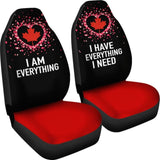 Canada Car Seat Covers Couple Valentine Everthing I Need 550317 - YourCarButBetter