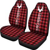 Canada Car Seat Covers Canada Day Camo Lumberjack Buffalo Plaid 3 550317 - YourCarButBetter